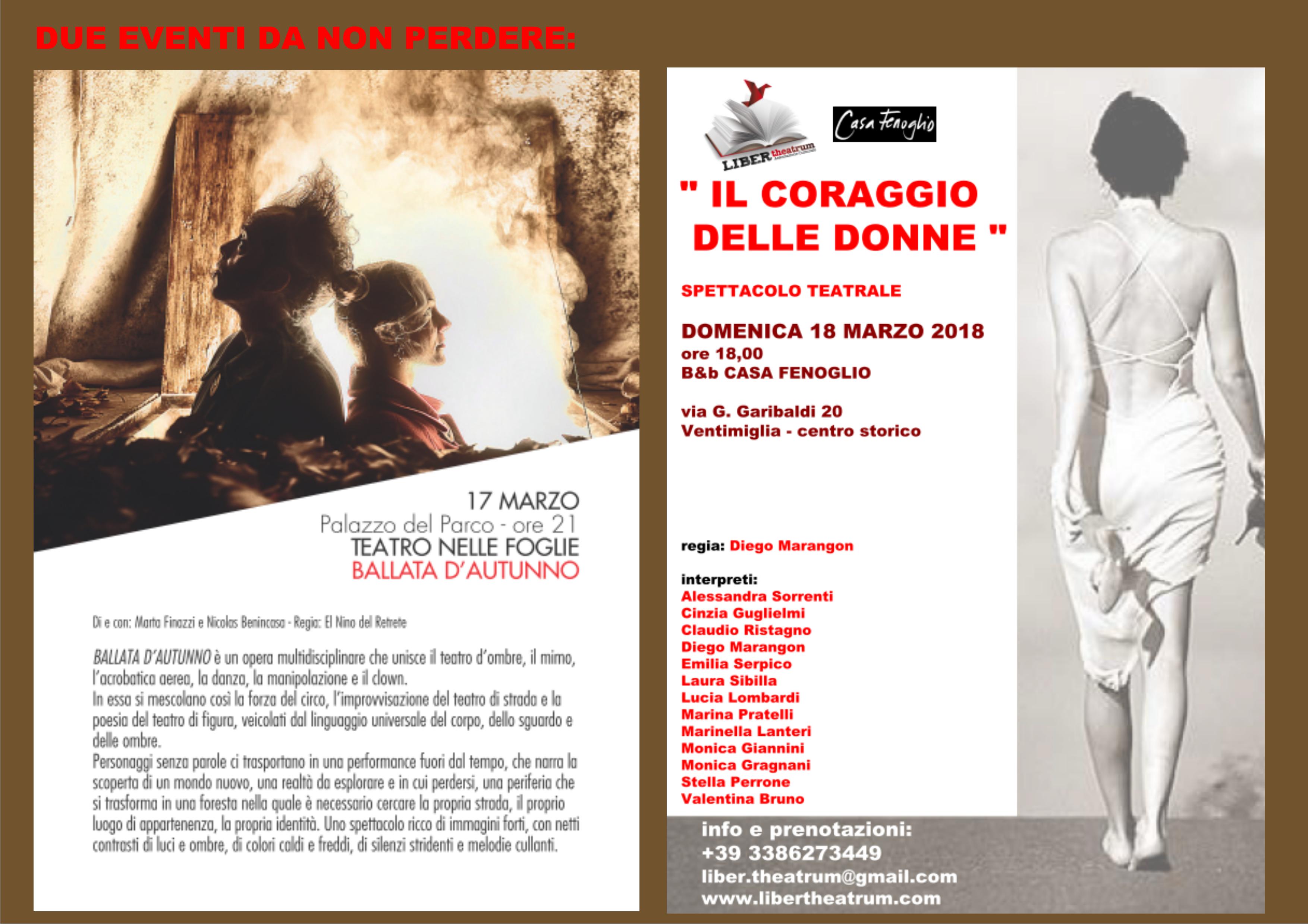 DOPPIA LOCANDINA 17 E 18 marzo